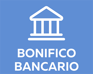 Pagamento con bonifico bancario