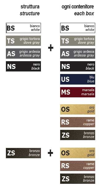 Pezzani Appendiabiti da parete lineare in stile moderno con 2 ganci collezione Hang