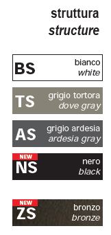 Pezzani libreria da parete orizzontale di design moderno
